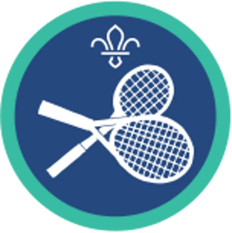 Explorer Scout Racquet Sports Badge